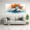 set-3-cuadros-fotograf-a-vida-rbol-de-cipr-s-en-colores-naranja-y-azul-pintura-abstracta-con-decoraci-n-de-pinturas-1