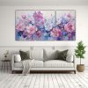 set-3-cuadros-minimalismo-flores-rosa-y-azul-en-lienzo-1