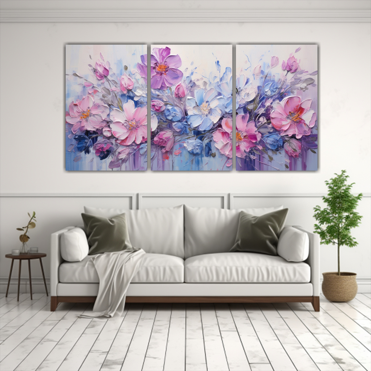 set-3-cuadros-minimalismo-flores-rosa-y-azul-en-lienzo-1