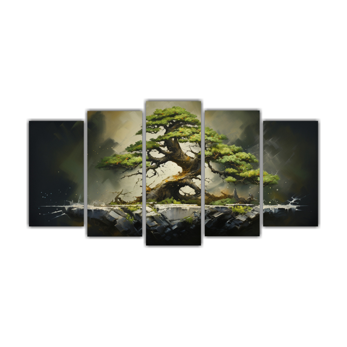 set-5-cuadros-pintura-abstracta-de-fotograf-a-est-tica-de-bons-i-en-estilo-detallado-de-estilo-leo