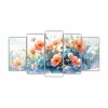 set-5-lienzos-de-tela-decorativo-para-cocina-con-flores-acuarelas