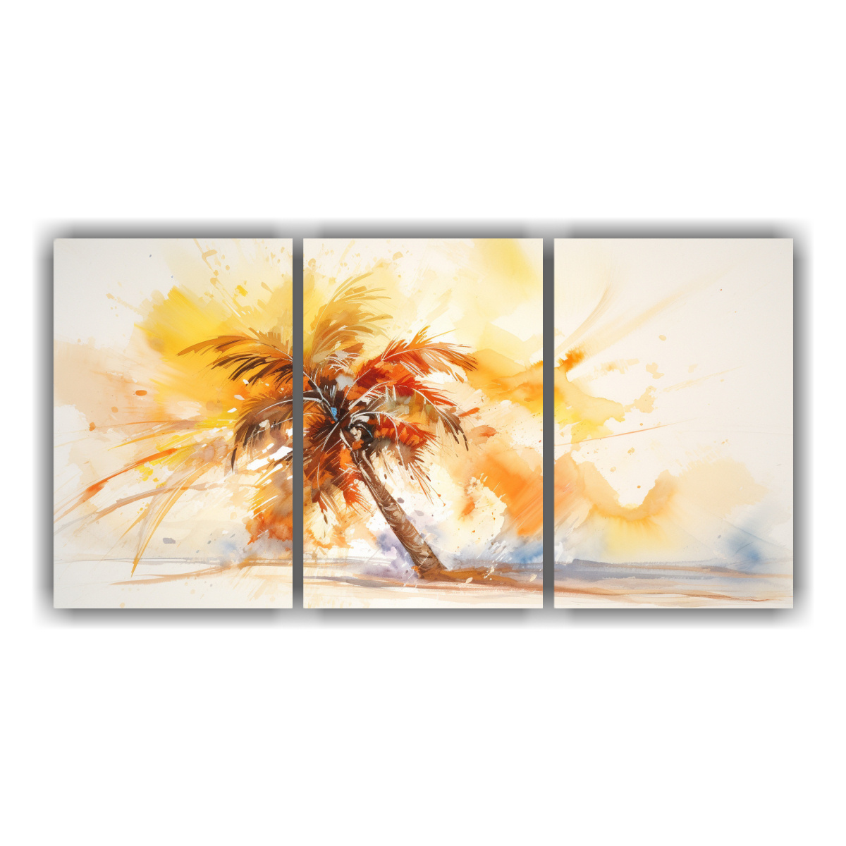 tr-ptico-abstracto-palma-de-rbol-colores-naranja-pintura-acuarela-decorativa