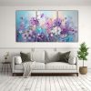 tres-canvas-abstracto-armon-a-morado-y-teal-flores-en-pintura-en-lienzo-1