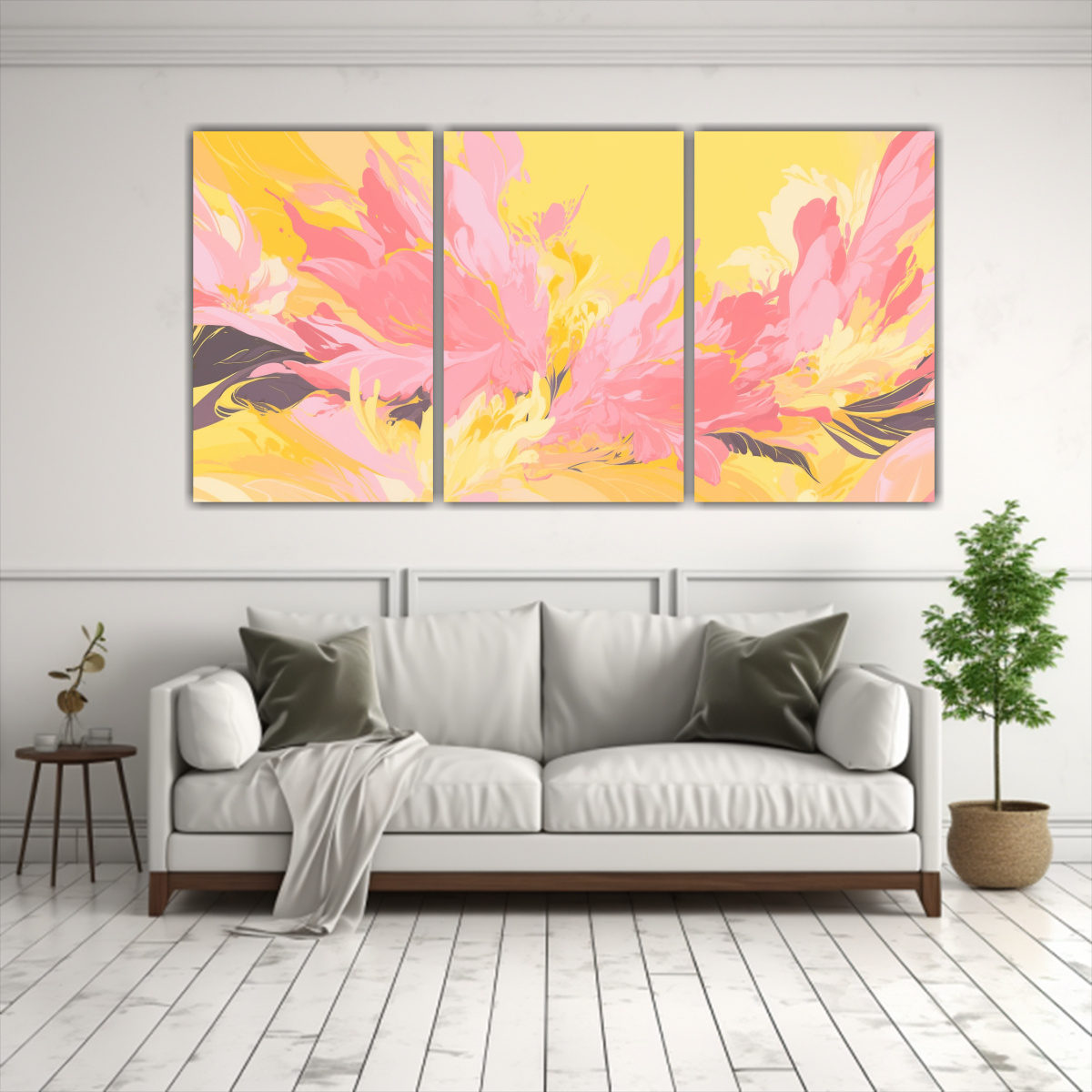 tres-lienzos-de-tela-colorido-en-estilo-neonoir-1