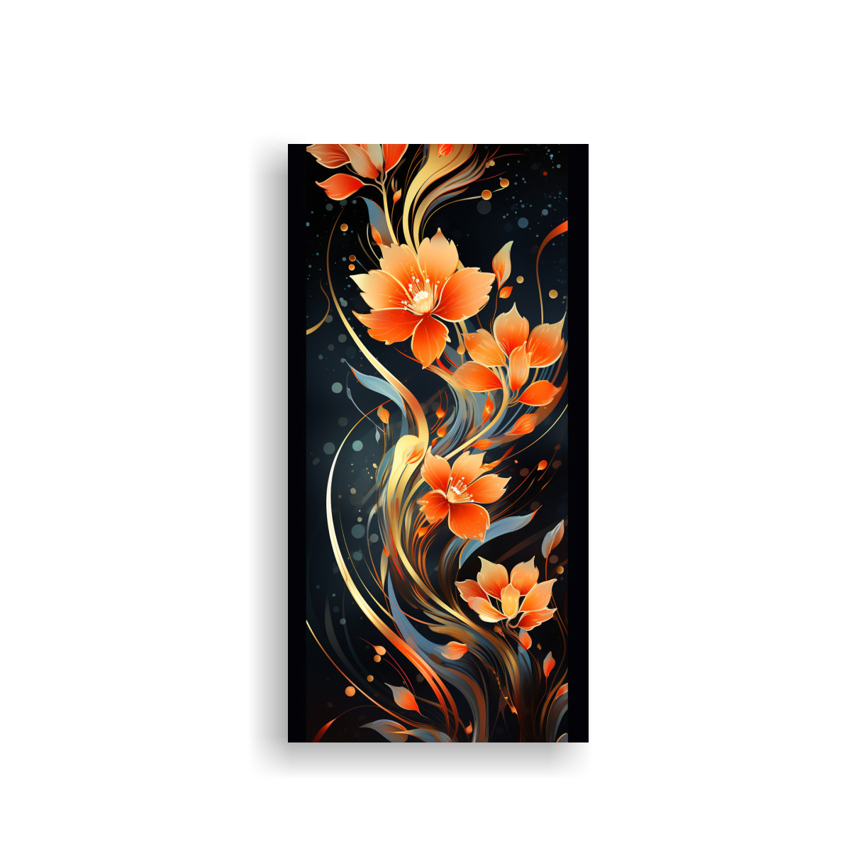 1-cuadro-impreso-exuberantes-colores-naranja-y-oro-ambiente-neonoir-en-el-estilo
