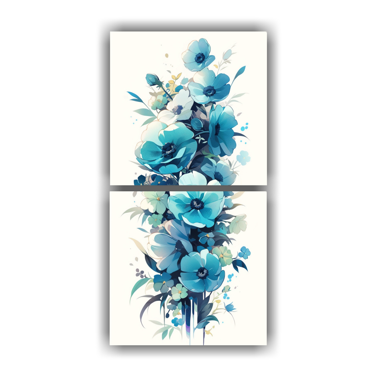 2-pinturas-en-estilo-neonoir-con-enigm-tico-turquesa-y-azul-en-el-concepto-de-bellas-artes