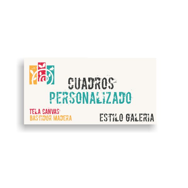 Cuadro personalizado horizontal