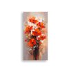 arte-de-pared-acuarela-intensidad-a-red-y-naranja-pintura-de-flores-en-lienzo