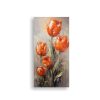 arte-de-pared-de-cocina-cuadro-de-tulipanes-naranjas-en-lienzo