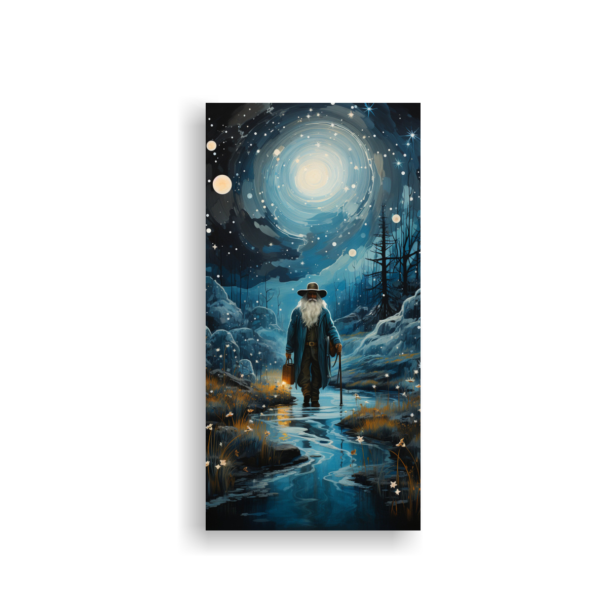 arte-hermoso-pintura-de-la-luna-junto-a-las-monta-as-con-decoraci-n-actual