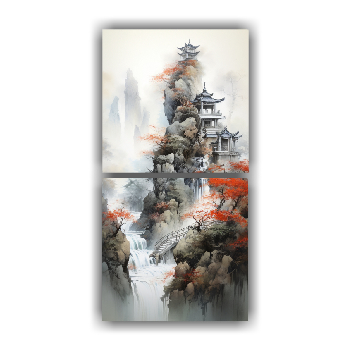 artes-hermoso-bonito-acuarelas-paisajes-abstractos-pinturas-set-2