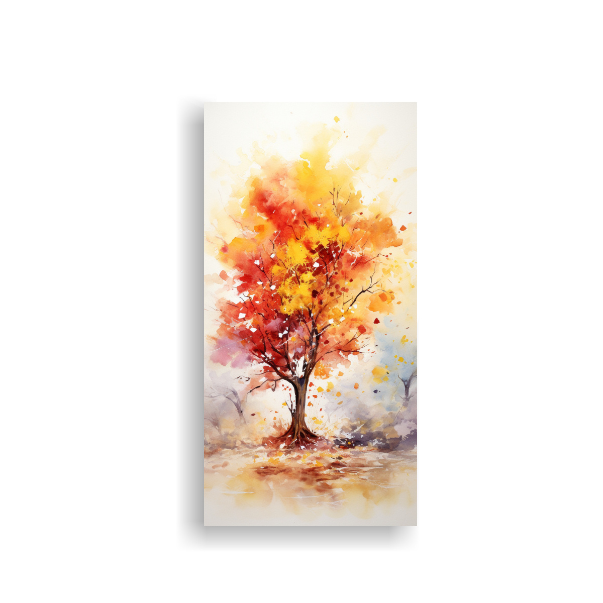 composici-n-creativa-inspiraci-n-rbol-de-bosque-en-colores-rojo-y-dorado-pintura-abstracta-de-agua