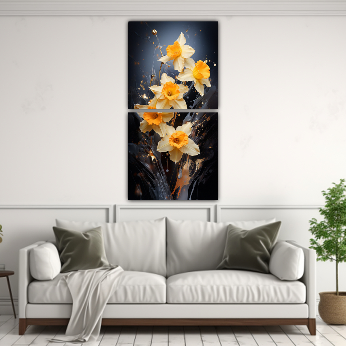 composiciones-visuales-narcisos-oro-y-negro-pintura-abstracta-decorativa-1