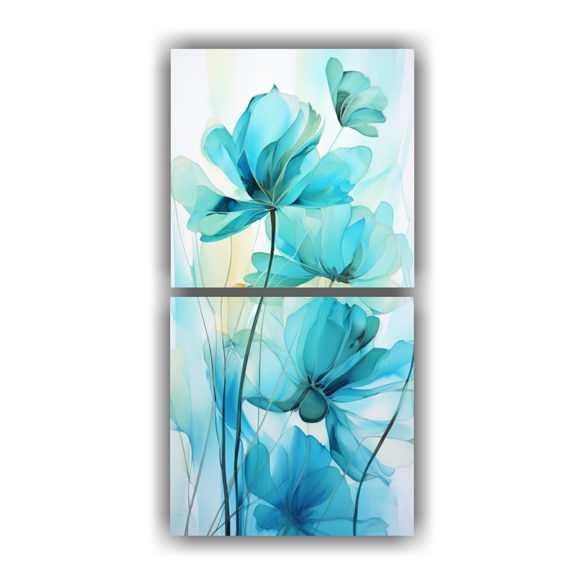 conjunto-2-cuadros-estilo-galer-a-atmosfera-turquesa-neonoir-en-el-estilo-de-decoraci-n-med