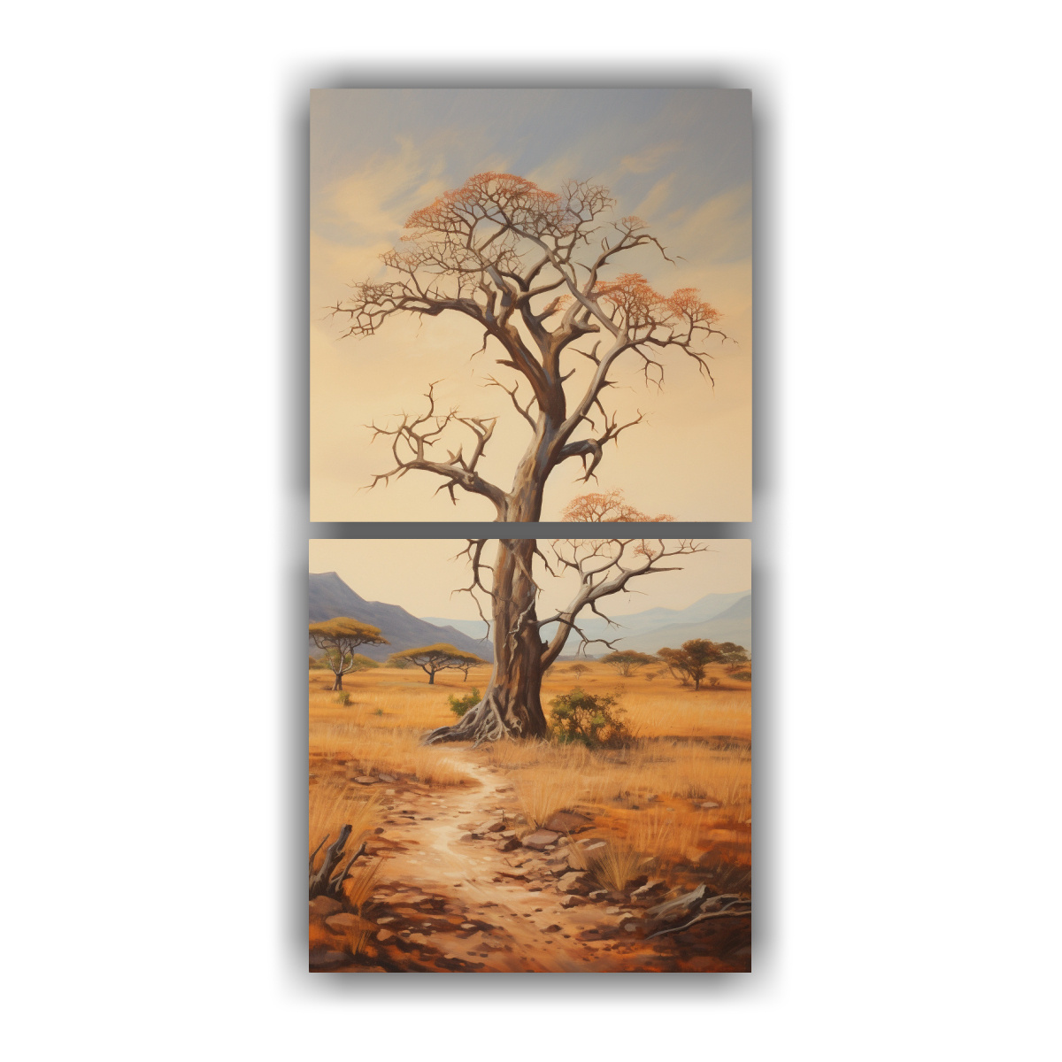 conjunto-2-lienzos-artesanales-de-paisajes-de-sabana-y-desierto-pinturas-abstractas-detalladas