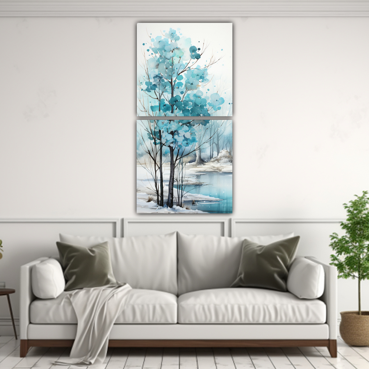 conjunto-2-lienzos-decorativos-abstractos-de-rbol-poplar-turquesa-y-negro-1