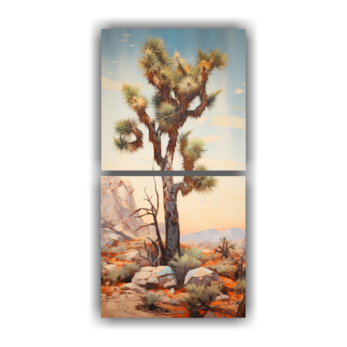 conjunto-2-lienzos-moderno-linda-pintura-abstracta-de-joshua-tree-estilo-leo-detallado