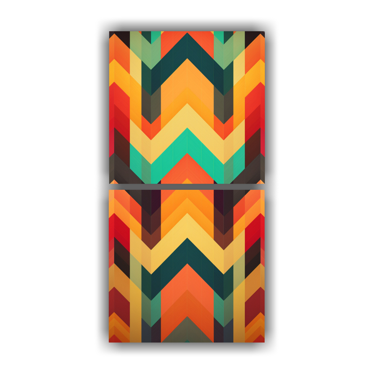 conjunto-2-lienzos-moderno-patr-n-geom-trico-combinaci-n