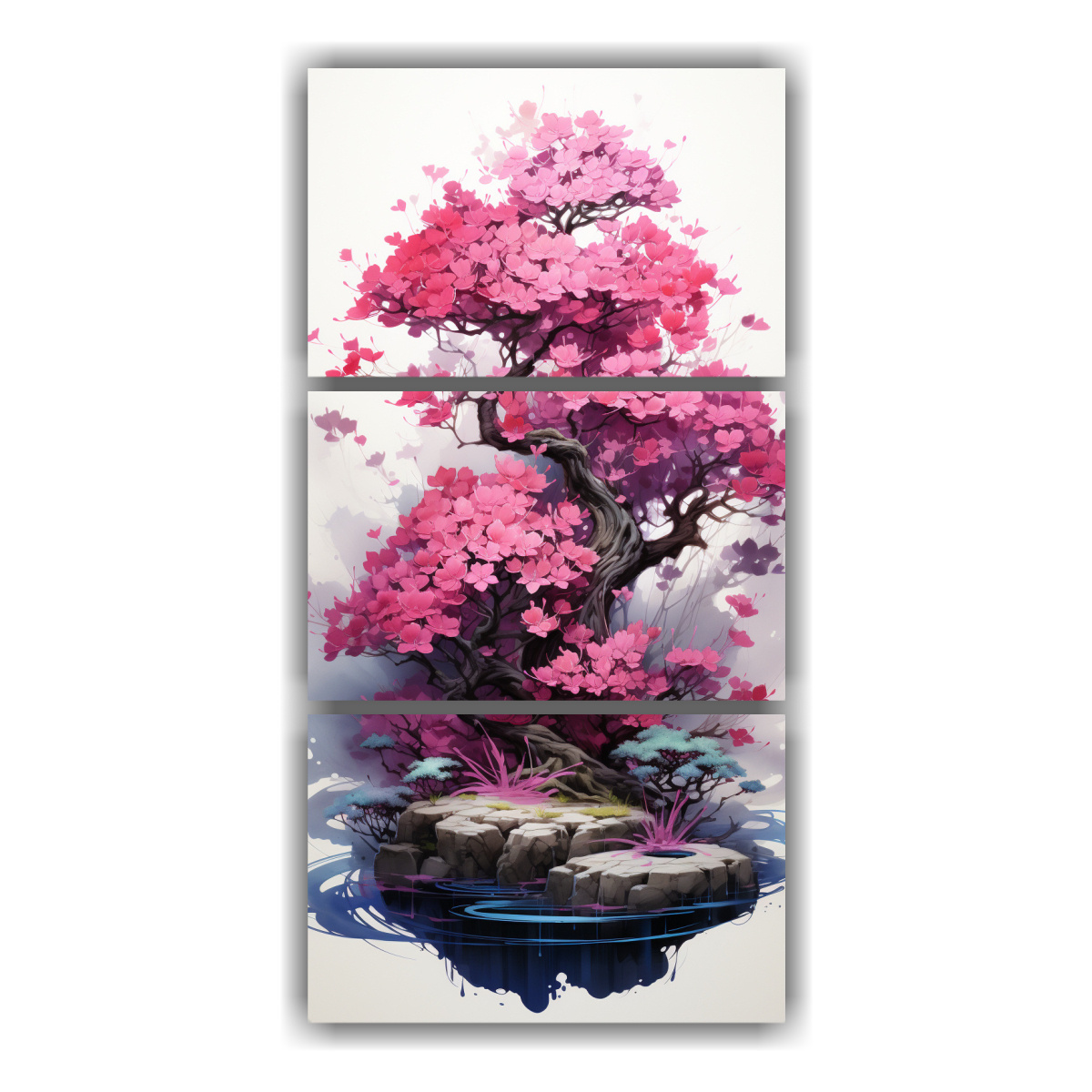 conjunto-3-arte-de-pared-moderno-urbano-en-colores-fucsia-bons-i-verde-y-turquesa