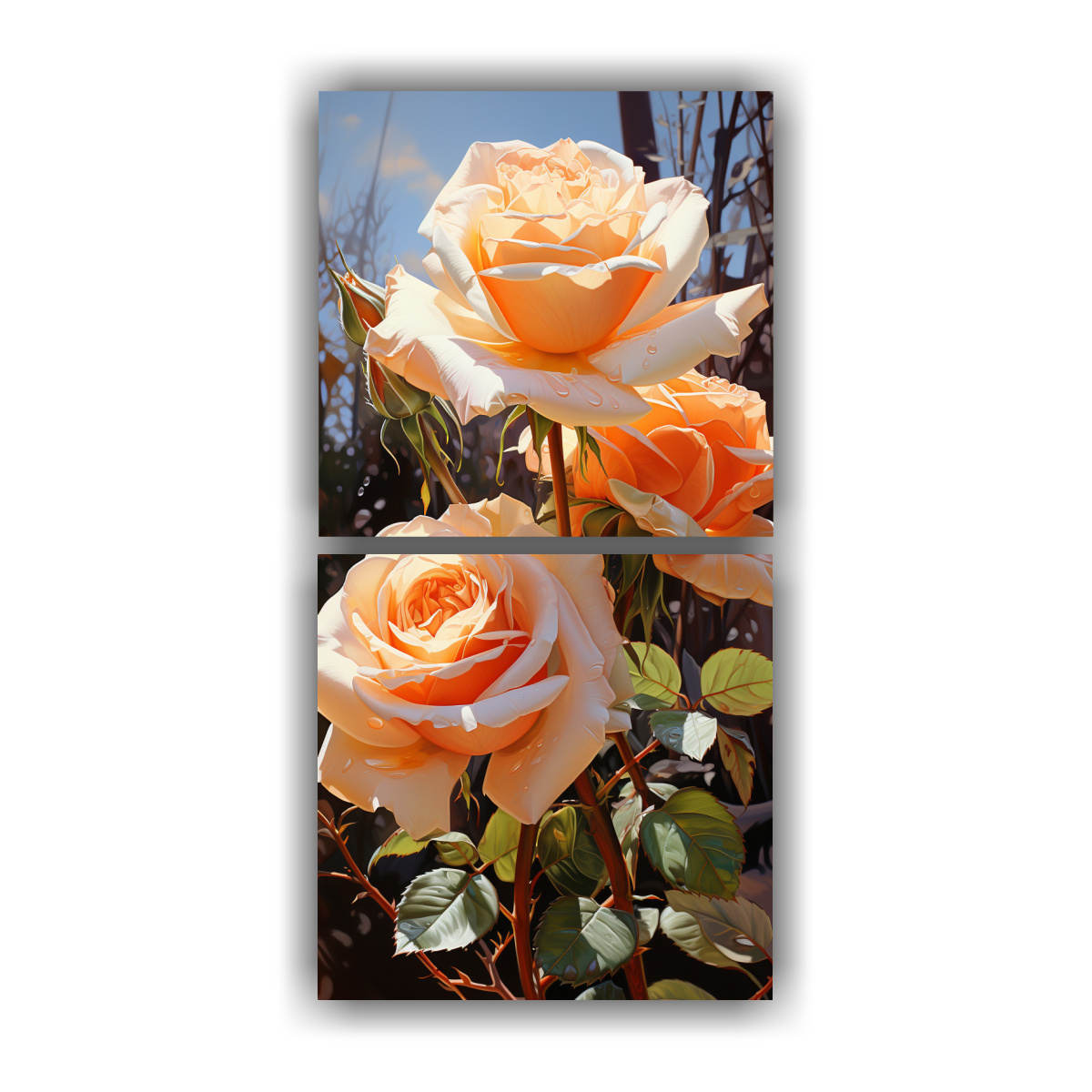 conjunto-de-2-telas-en-bastidor-abstractas-en-tonos-naranjas-y-rosas