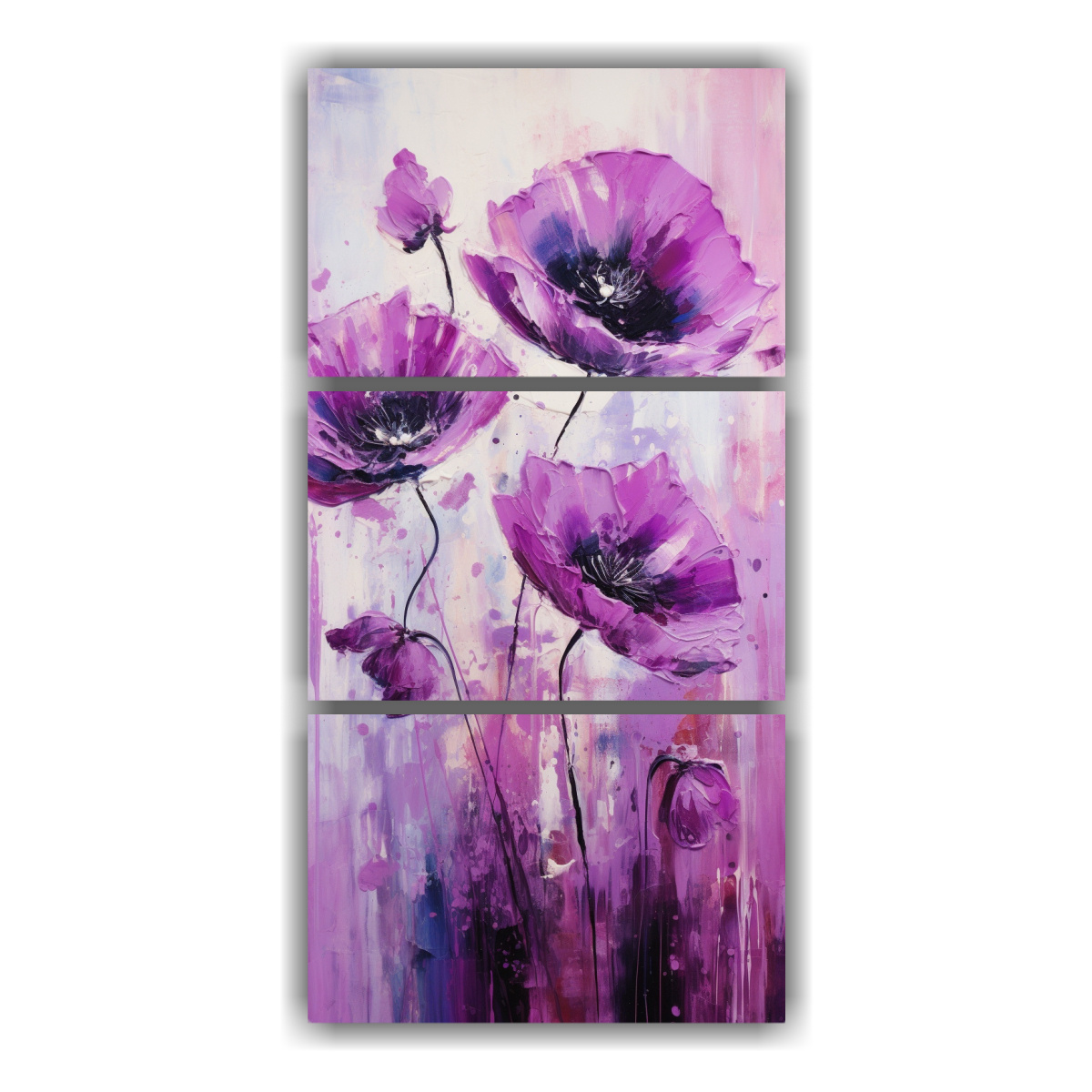 conjunto-de-3-cuadros-de-decoraci-n-con-flores-moradas