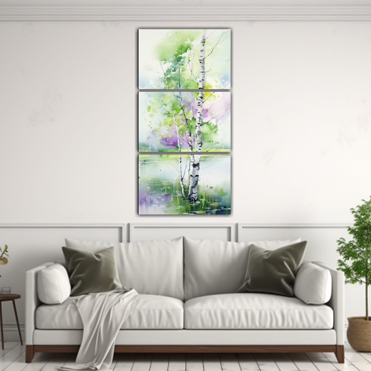 conjunto-de-3-cuadros-fotograf-a-de-rbol-abedul-verde-y-p-rpura-1