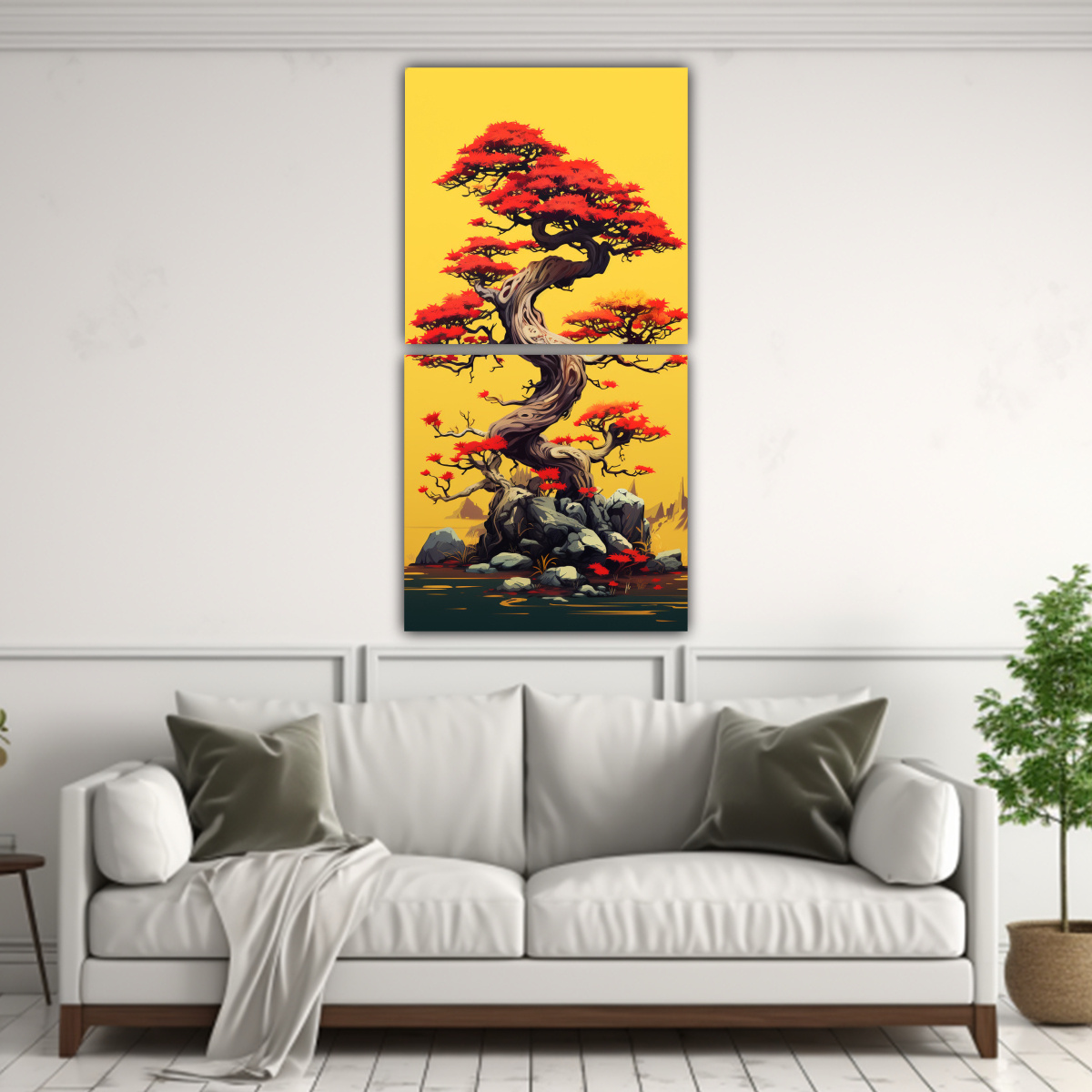 conjunto-de-telas-en-bastidor-modernos-de-incre-ble-rbol-bons-i-de-abeto-en-colores-amarillo-y-rojo-neonoir-1