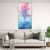 cuadro-abstracto-a-mangrove-tree-en-colores-turquesa-y-rosa-decoraci-n-de-pared-1