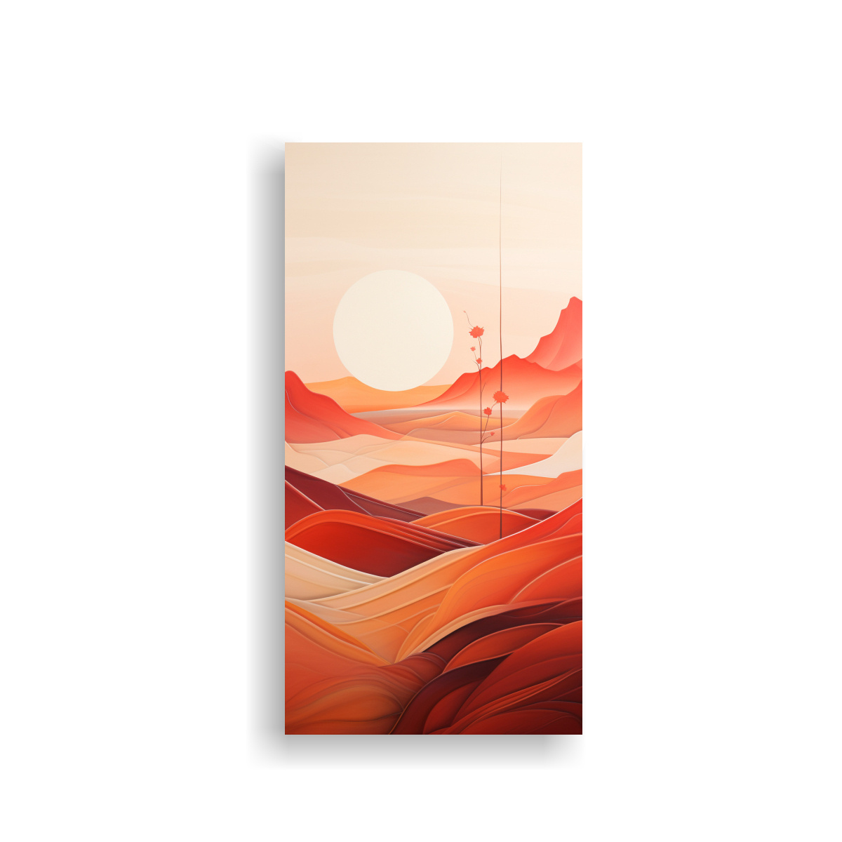 cuadro-abstracto-adorable-vibraciones-del-desierto-en-formas-abstractas-