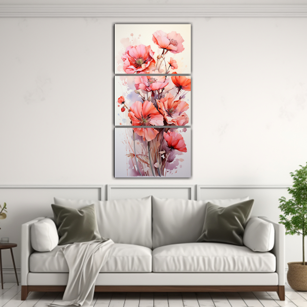 cuadro-abstracto-de-amapolas-en-blanco-y-rosa-1