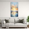 cuadro-abstracto-de-puerto-en-el-amanecer-para-decorar-la-cocina-1
