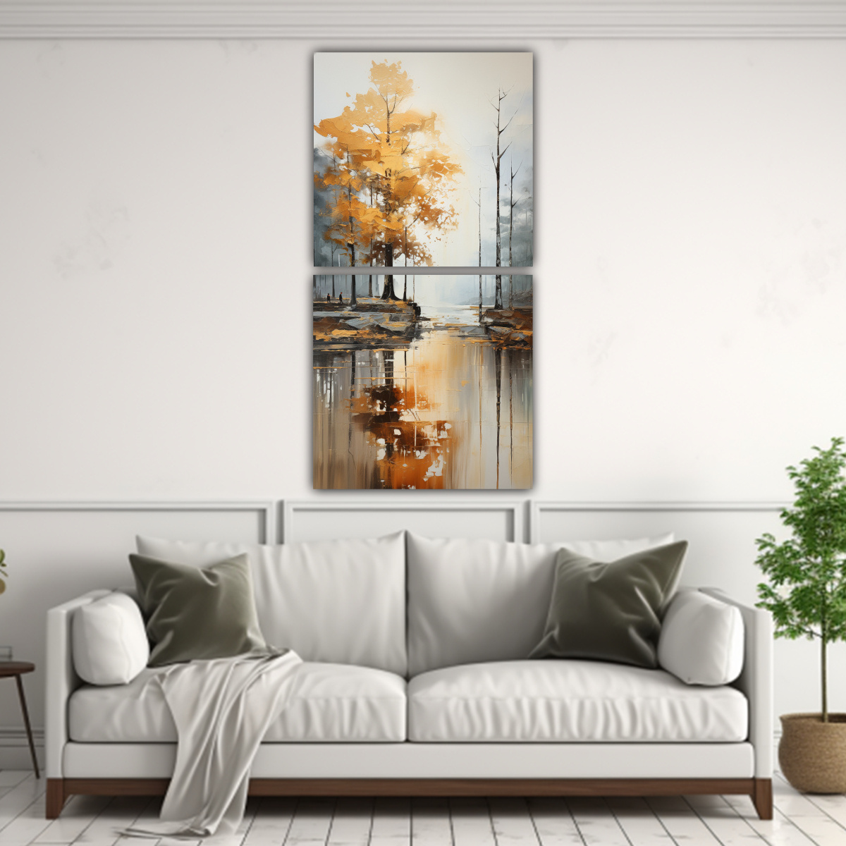 cuadro-abstracto-de-rboles-en-plata-y-oro-para-decoraci-n-del-comedor-1