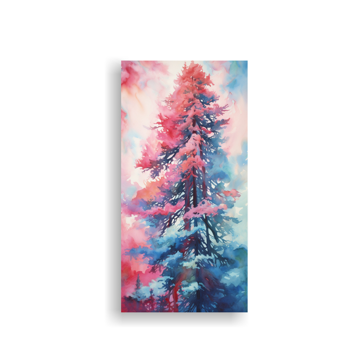 cuadro-abstracto-de-un-rbol-gigante-en-colores-rosa-y-azul-en-lienzo