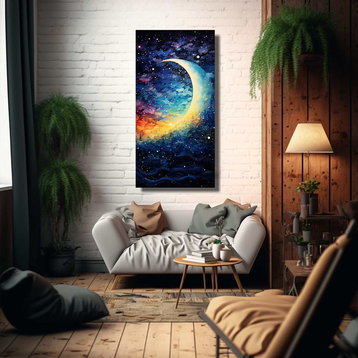 cuadro-abstracto-de-una-luna-creciente-de-cerca-1