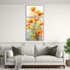 cuadro-abstracto-innovador-de-flores-de-buttercups-en-tonos-naranja-1-1