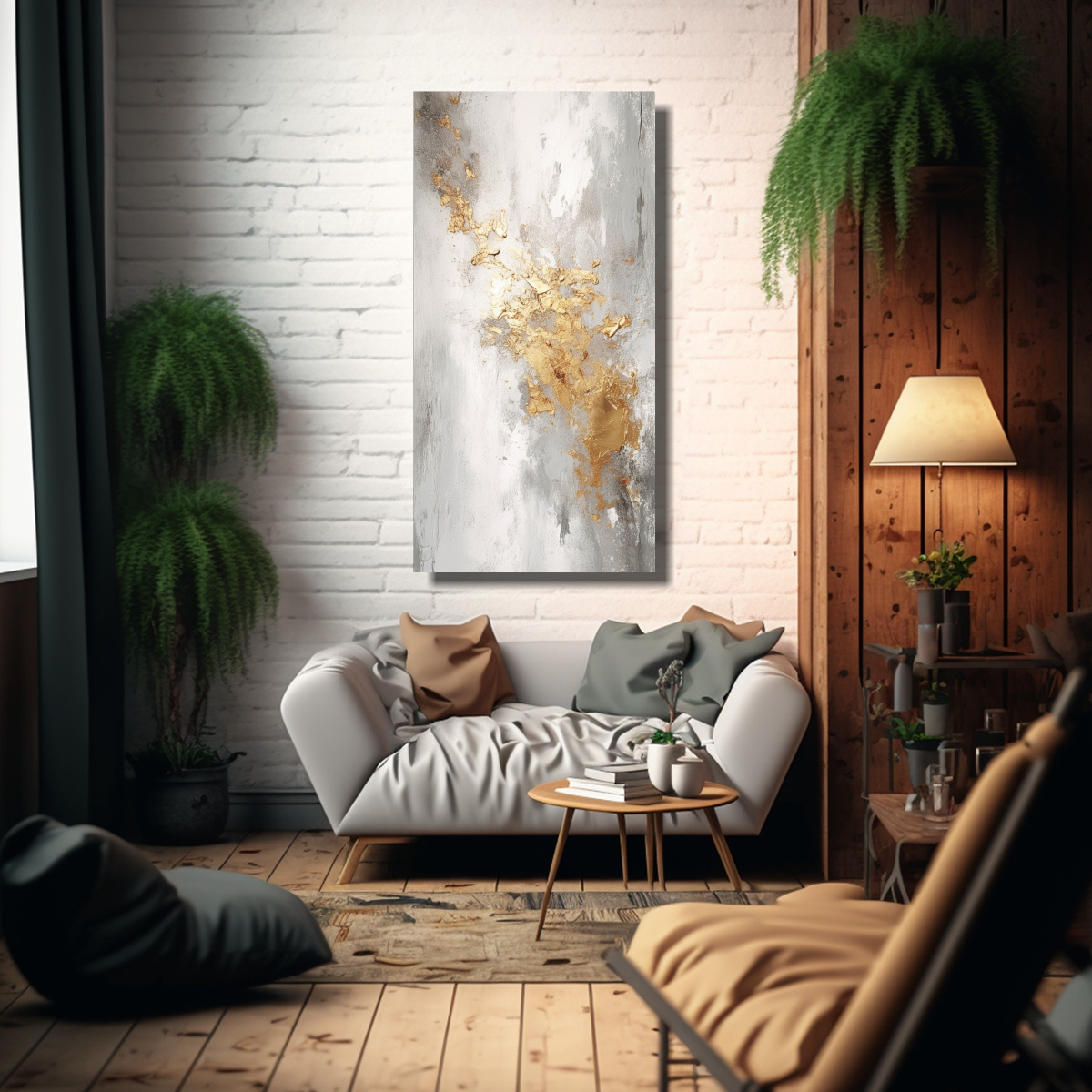 cuadro-conceptual-para-comedor-pintura-en-colores-blancos-con-textura-dorada-y-aspecto-de-grunge-brillante-t-1