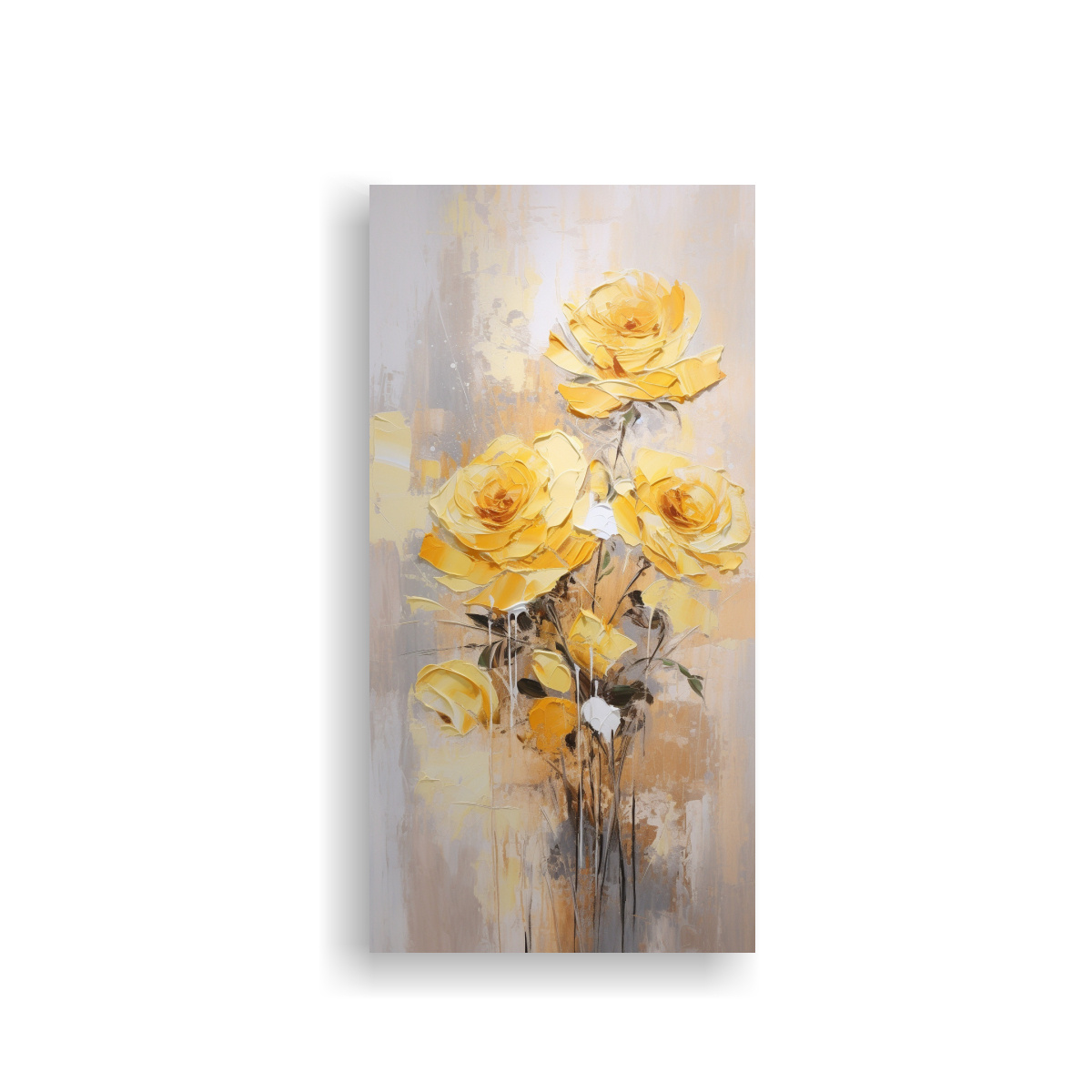 cuadro-de-comedor-lienzo-vanguardia-yellow-roses-en-estilo-de-pintura-sobre-lienzo