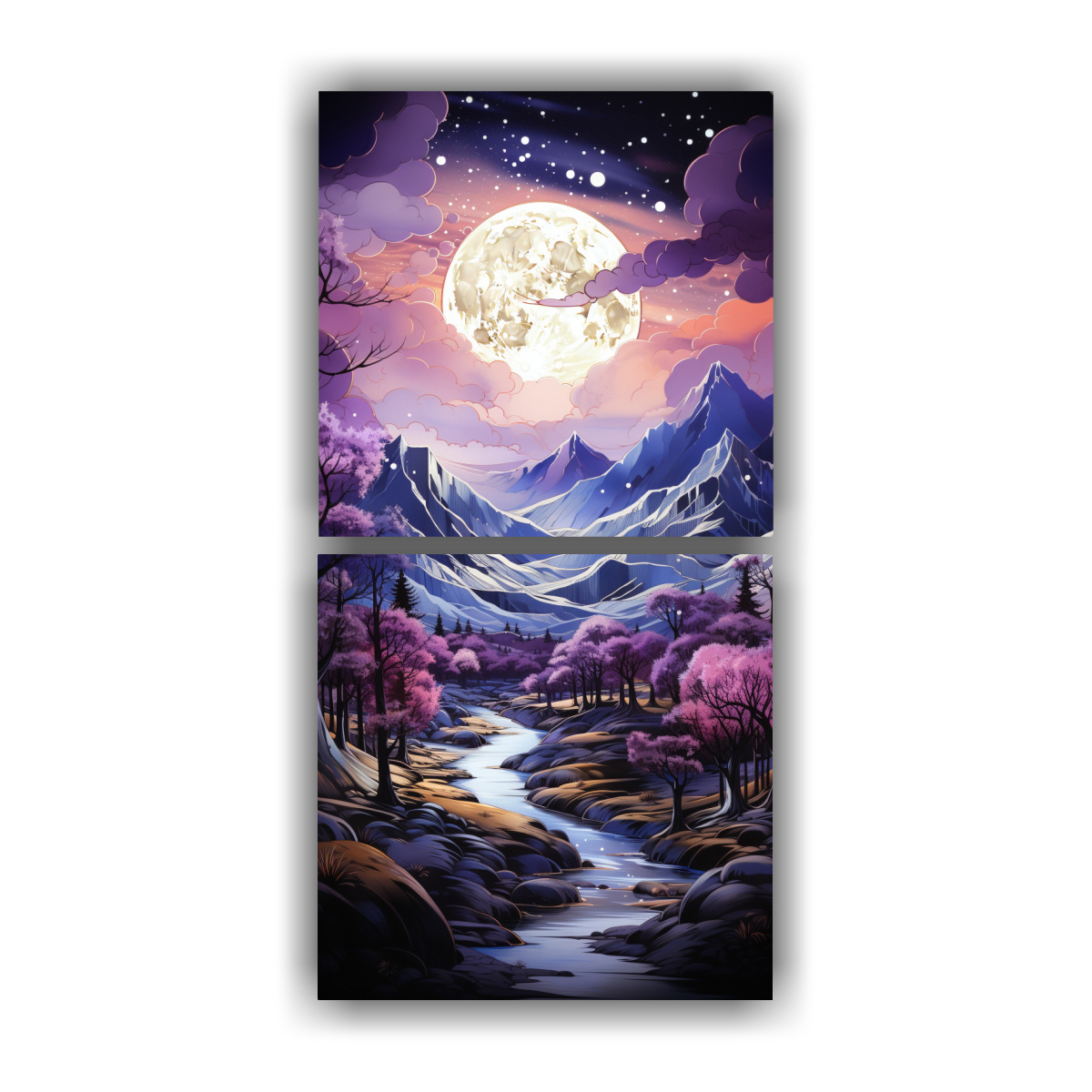 cuadro-de-dormitorio-con-luna-y-monta-as-en-tela-canvas-2-piezas