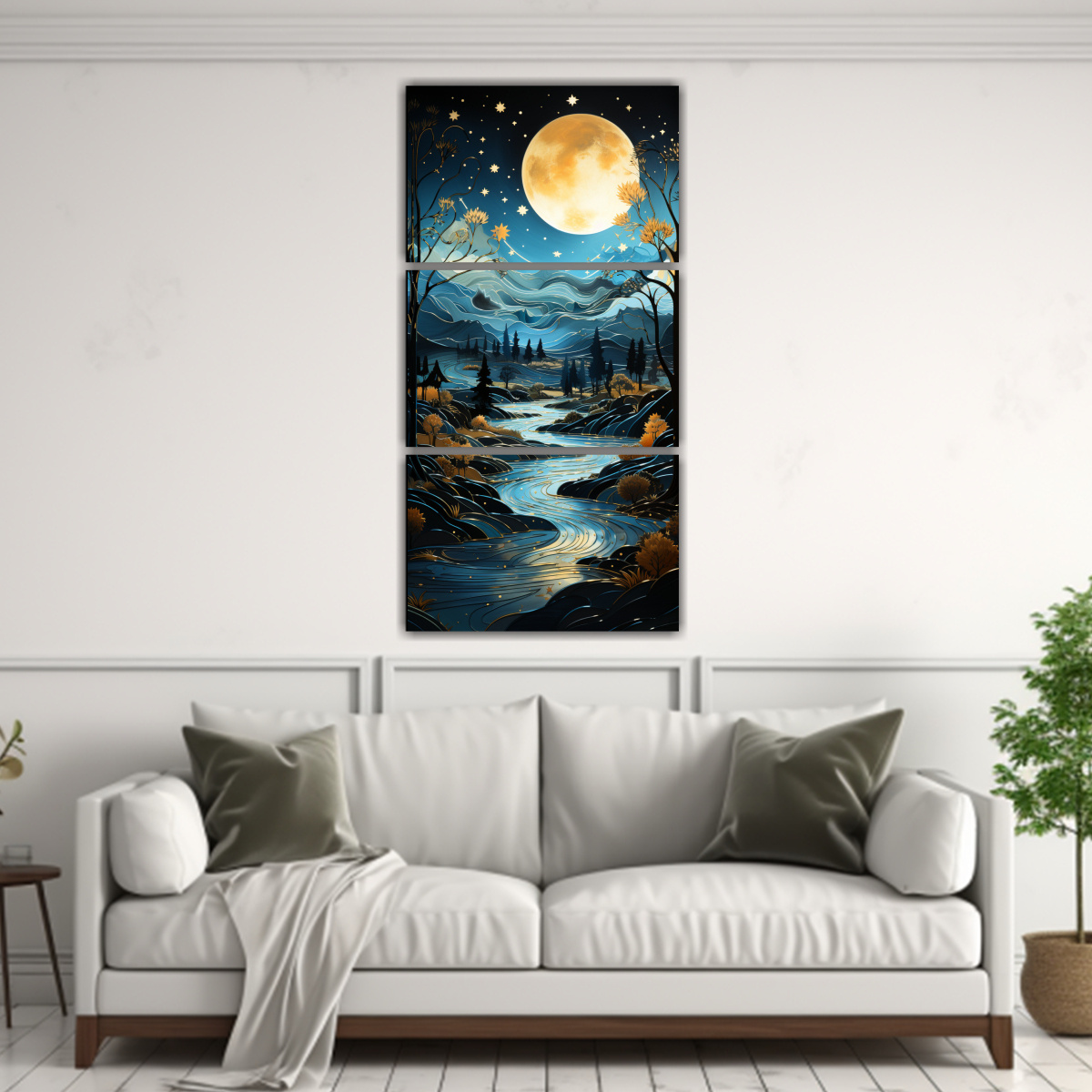 cuadro-de-luna-sobre-monta-as-en-tela-set-de-3-lienzos-en-venta-1