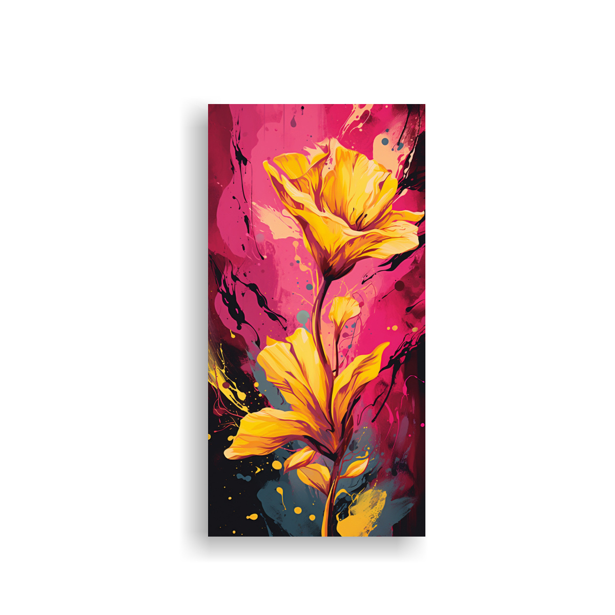 cuadro-de-pared-cl-sico-en-amarillo-y-rosa-con-ambiente-neonoir