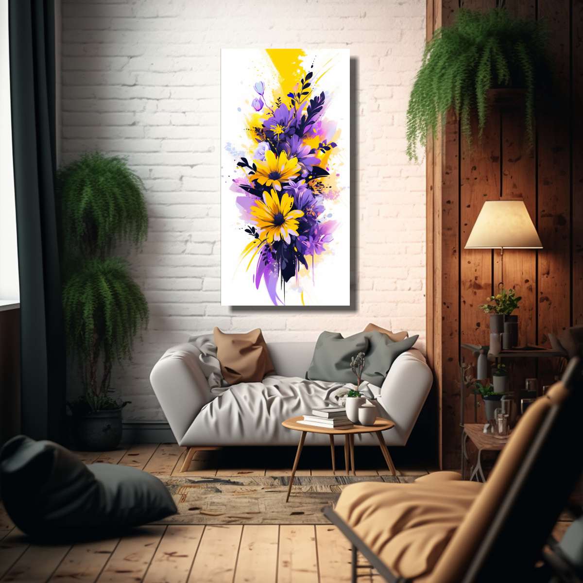 cuadro-decorativo-est-tica-amarillo-y-p-rpura-lienzo-abstracto-con-atm-sfera-neonoir-1