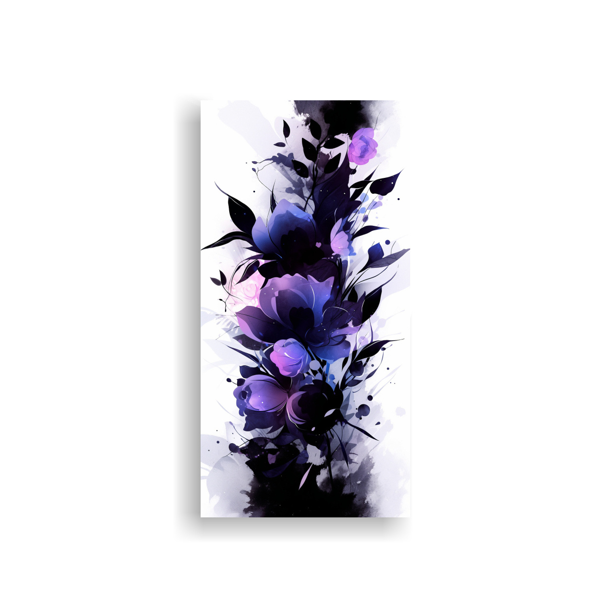 cuadro-decorativo-estilo-neonoir-en-tela-con-colores-p-rpura-y-negro
