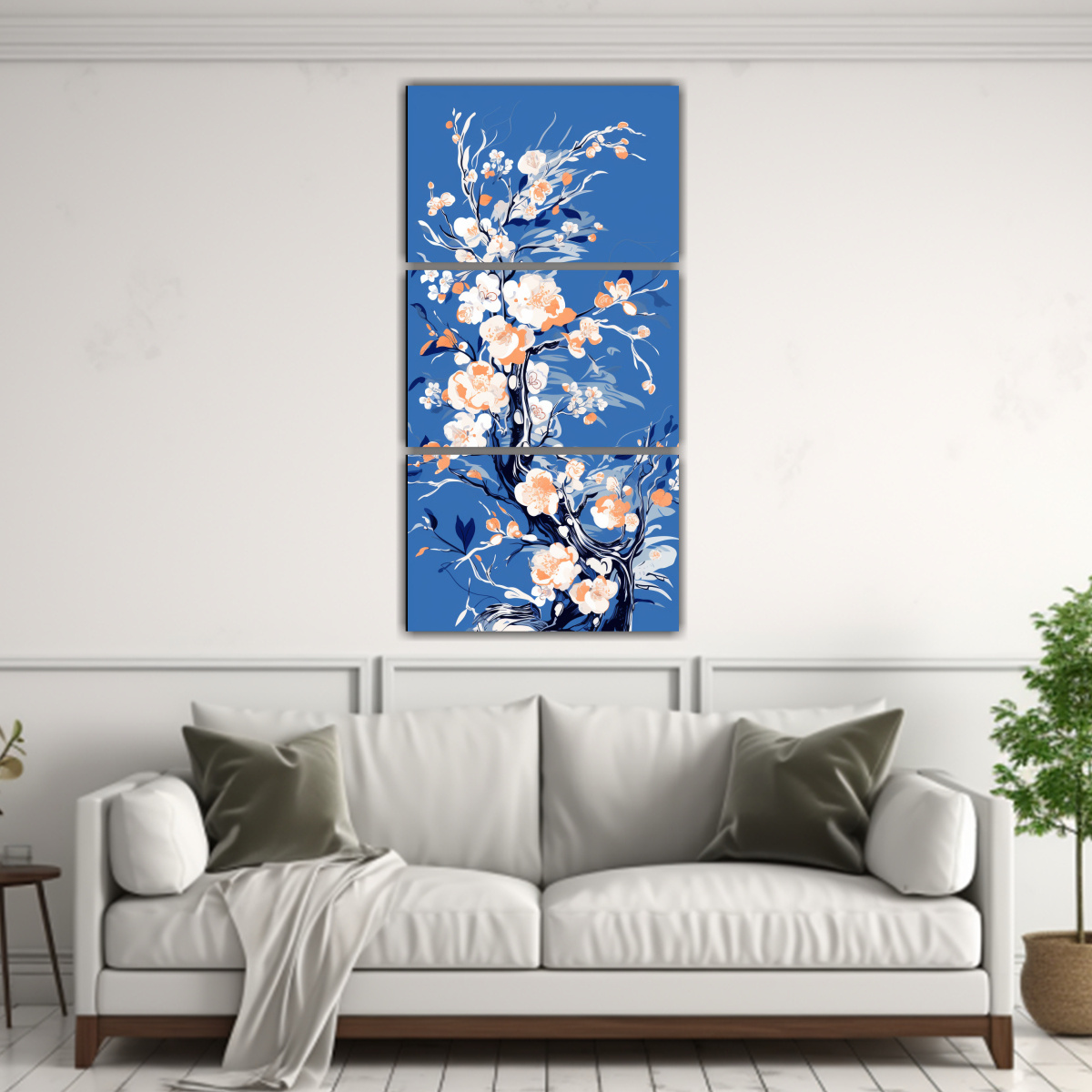 cuadro-decorativo-multicolor-de-un-melocotonero-en-blanco-y-azul-con-atm-sfera-neonoir-1