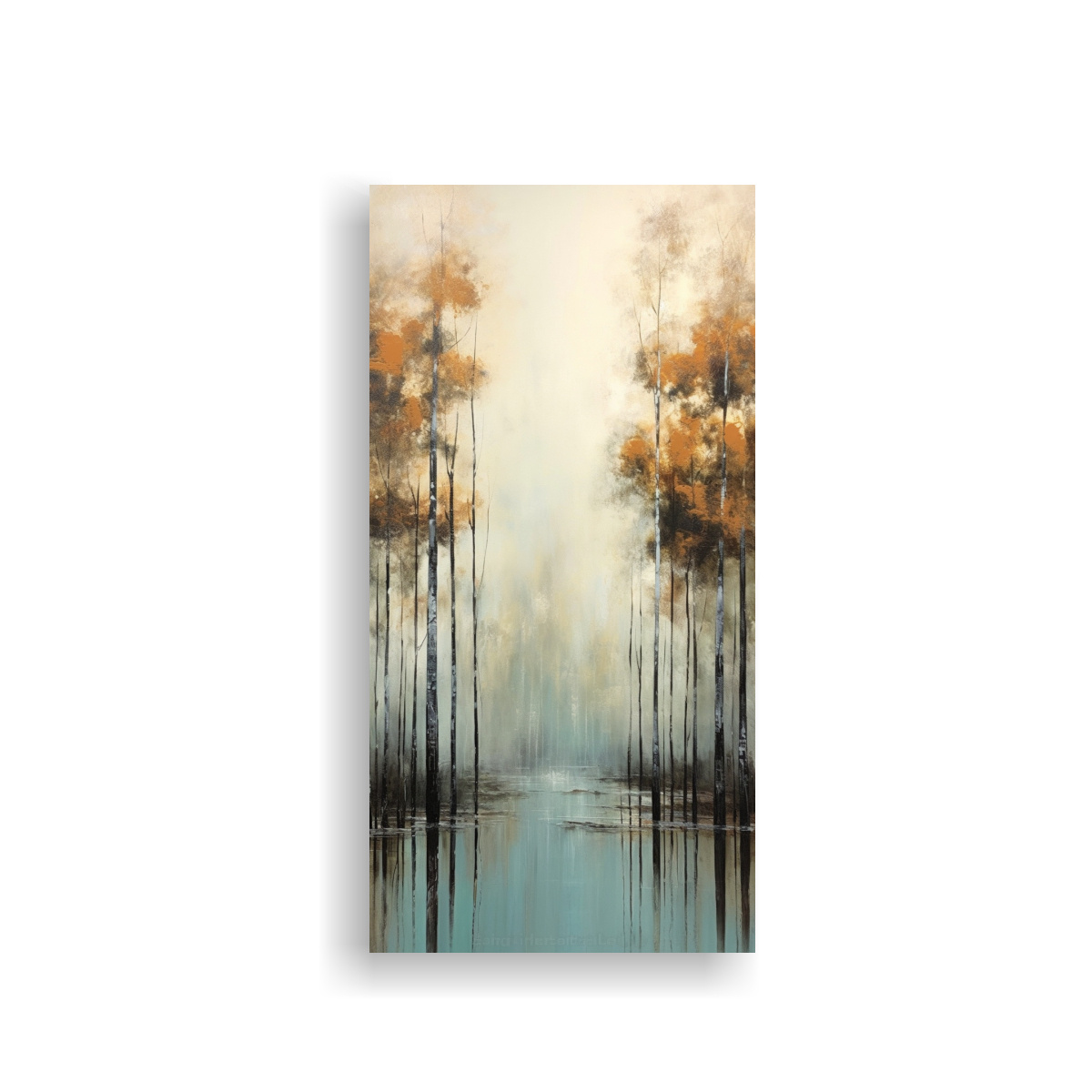 cuadro-dormitorio-bosques-contra-una-nube-por-anne-neil-en-estilo-opaco