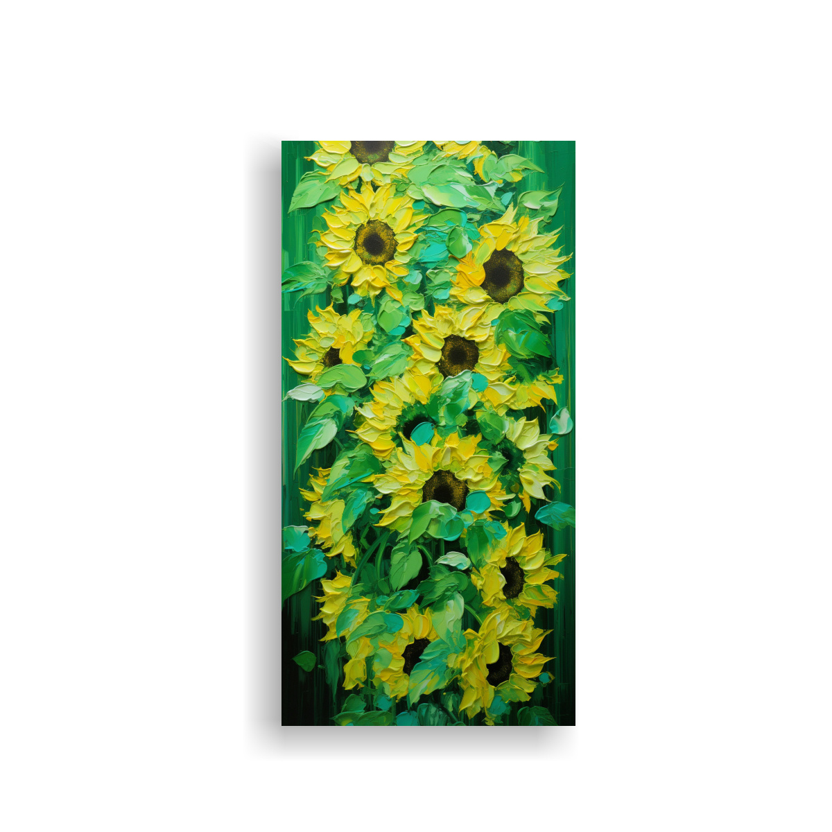 cuadro-expresi-n-estilo-girasoles-verdes-en-lienzo-en-el-estilo-decorativo