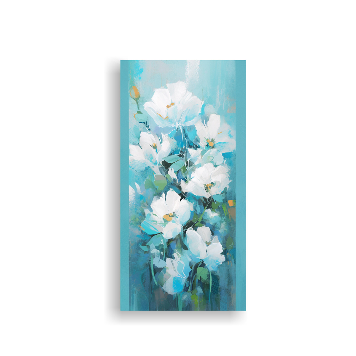 cuadro-inspiraci-n-tem-tica-en-tonos-cian-de-flores-pintado-en-lienzo-al-estilo-de