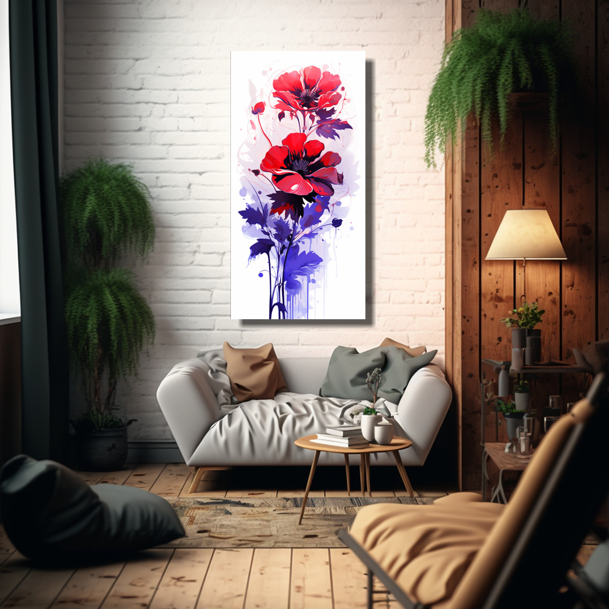 cuadro-llamativa-p-rpura-y-roja-en-el-estilo-neonoir-de-pinturas-decorativas-1