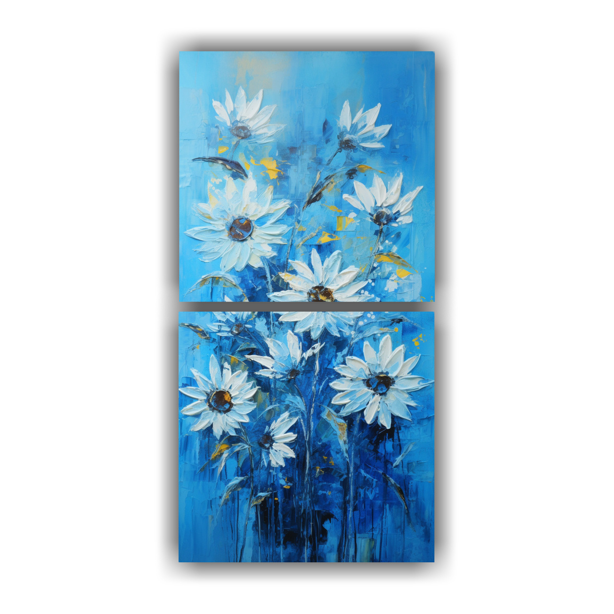 cuadro-moderno-elegante-de-girasoles-azules-en-lienzo-estilo-decorativo