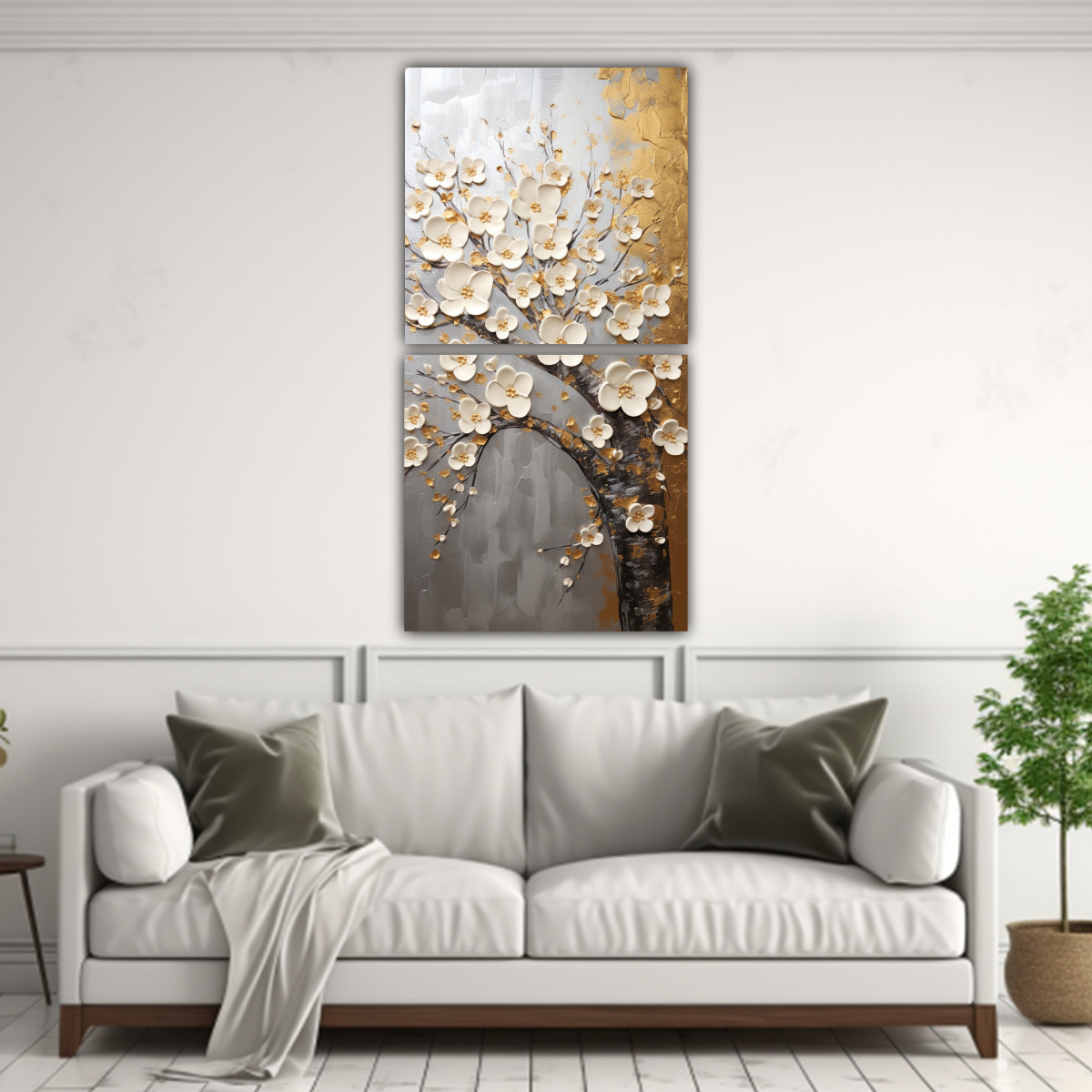 cuadro-moderno-interiores-pintura-en-lienzo-flores-de-cerezo-en-oro-1
