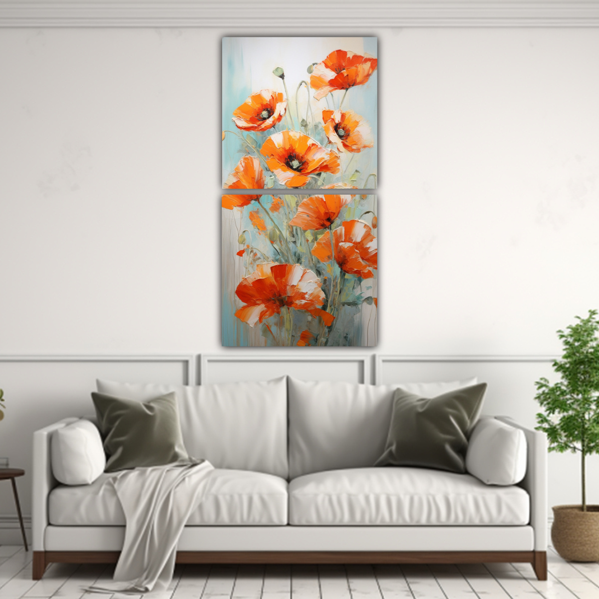 cuadro-pared-patron-intenso-colores-vibrante-naranja-pinturas-decorativas-estilo-amapolas-en-lienzo-1